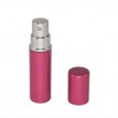 Flacon vaporisateur 5ml en aluminium rose